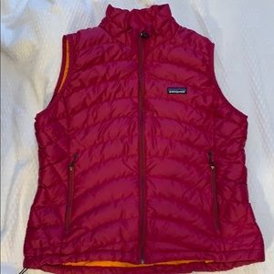 Patagonia Down Vest - Magenta Women’s Size Large